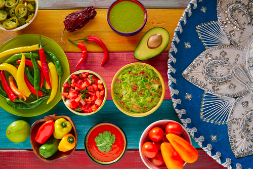 Zdravá a plná barev – to je Mexická kuchyně